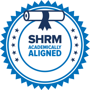 S-H-R-M Academically Aligned Badge