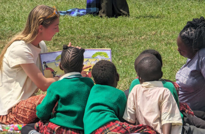 Students Teach, Experience Community in Kenya