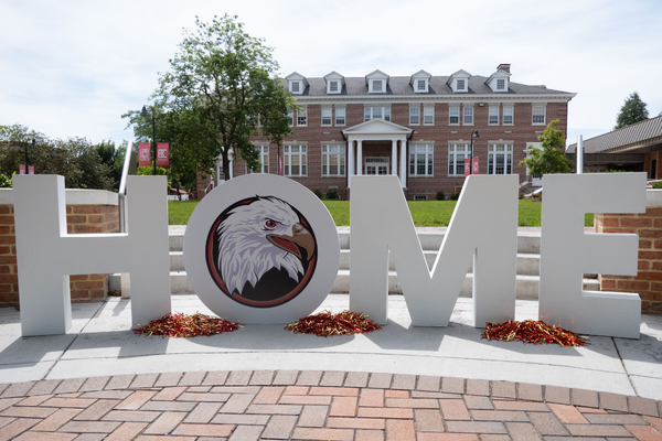Welcome Home Ernie sign